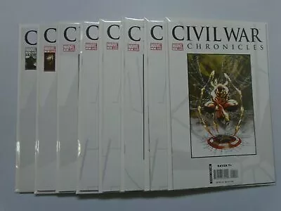 Civil War Chronicles Lot #4-11 All 8 Different Books 8.0 VF (2007) • $60