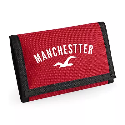 Manchester Wallet Beechfield Ripper City United Football Fan Gift Fathers Day HL • £4.97