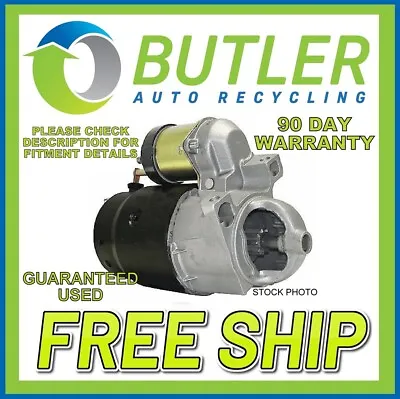 73K Mile BOXSTER Starter Motor 05 06 07 08 OEM Factory FreeShip Warranty NoCore • $63.99