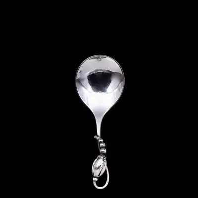 Georg Jensen. Silver Sugar Spoon 171 - Blossom / Magnolia. • $304