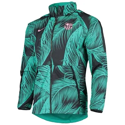 Men’s Nike Barcelona All Weather Full Zip Hoodie Jacket Soccer Large L • $60