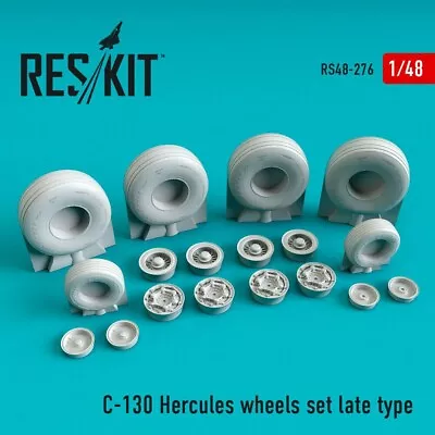 1/48 ResKit RS48-0276 C-130 Hercules Wheels Set Late Type • $30