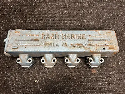 Barr Marine Eng. Exhaust Manifold FM-1-6970R 1-29-80 Starboard Side Ford 302/351 • $300