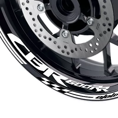 For Honda CBR600RR 03-23 22 21 WHITE Rim Wheel Sticker Decal Tape 17 Inch AA01 • $34.71