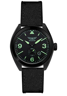 Aviator Mig-25 Foxbat M.1.10.5.031.7 Mens Automatic Watch • £199.99