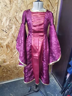 Girls Renaissance/ Medieval Dress Size 3-4 Bell Sleeves • $65