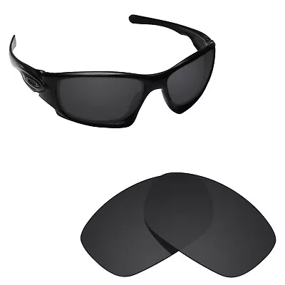 Hawkry Polarized Replacement Lenses For-Oakley Ten Sunglass Stealth Black • £7.18