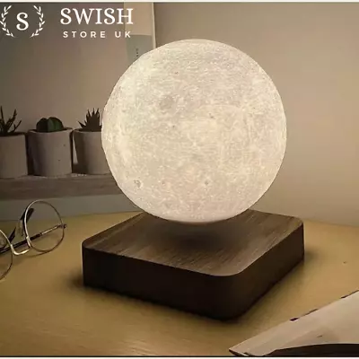 £79.99 • Buy Floating Galaxy Lamp Magnetic Levitation, Rotating Moon Planet Night Light,Gift 