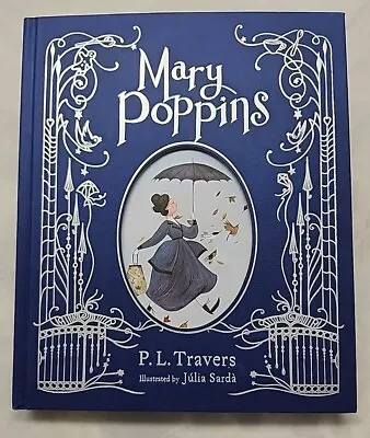 MARY POPPINS By P. L. Travers Full-color Illustrated Hardcover Edition Book • $19.75