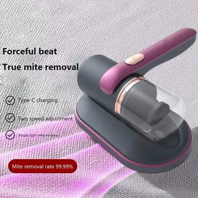 Handheld Wireless UV Dust Mite Remover Vacuum Cleaner For Bedding Sofa Mattress • $53.99