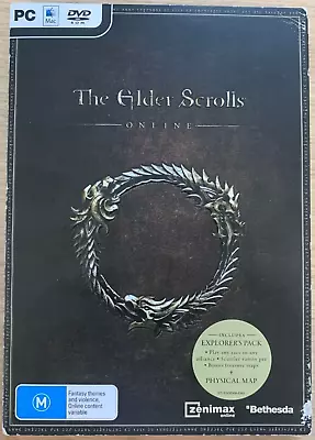 The Elder Scrolls Online MAC PCGame With Map & Manual Free Postage • $14.95