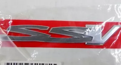 Genuine Holden New SSV Tailgate Badge To Suit Holden VE Commodore Ute • $29