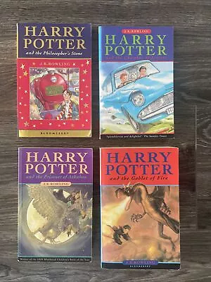 $39.95 • Buy Harry Potter Books 1-4 Paperback, Free Postage