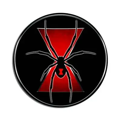 Black Widow Spider Decal Car Truck Phone Cup Sticker Hourglass Venom Marvel USA • $49.99