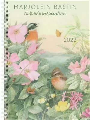 Marjolein Bastin Nature's Inspiration 2022 Monthly/Weekly Planner Calendar • $6