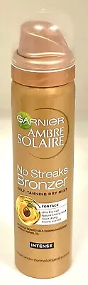 Garnier Ambre Solaire Natural Bronzer Tan Face Mist 75ml Intense • £8.60