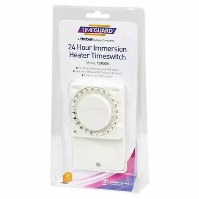 Timeguard TS900N 24 Hour Immersion Heater Time Controller Timeswitch With Pins • £22.15