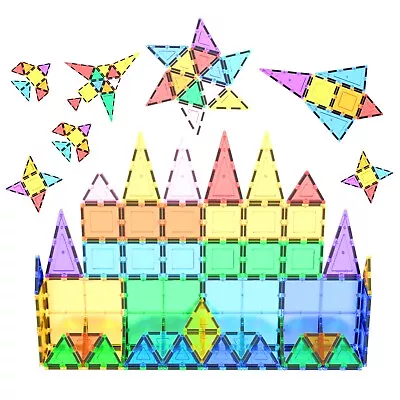 PicassoTiles 60 Piece Set Magnet Building Tiles PT60 • $25.99