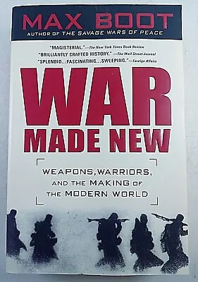 US British German War Made New Weapons Warriors Max Boot SC Reference Book • $10