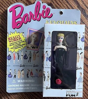 $10 • Buy Barbie Doll Solo In The Spotlight Keychain NRFB ~ Vintage 1995