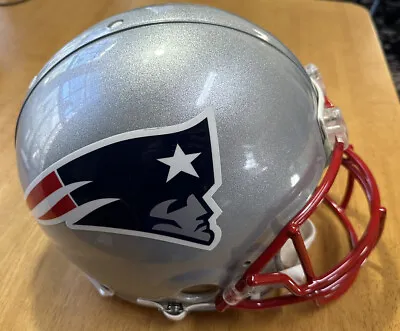 New England Patriots - Full Size Replica NFL Football Helmet Riddell Size L • $224.99