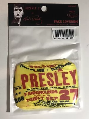 Elvis Presley Face Mask Fade Covering Sealed • $8.99