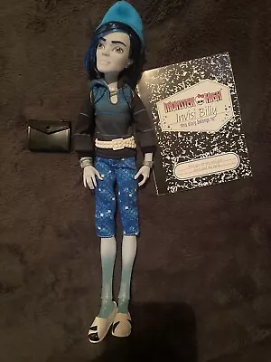 Monster High 2013 SCARE MESTER INVISI BILLY Doll Son Of The Invisible Man Mattel • $20