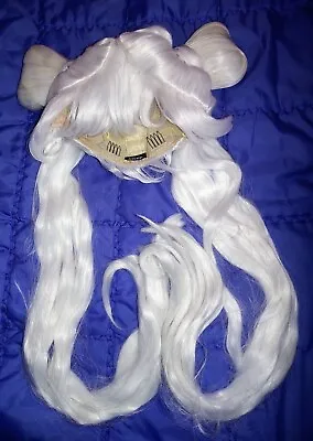 Sailor Cosmos White Cosplay Wig Sailor Moon Cosplay • £19.99