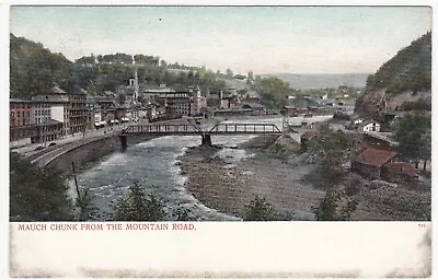 Mauch Chunk Aka Jim Thorpe From Mountain Road Pennsylvania PA Vintage Postcard • $6