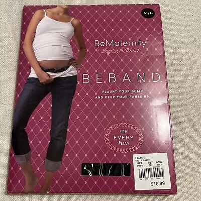 BeMaternity Ingrid & Isabel BEBAND (M/L) Ebony NEW  • $14.99