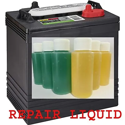 Fix Your! Duralast Group GC2 6 Volt Golf Cart Battery  Deep Cycle Repair Liquid • $49.29