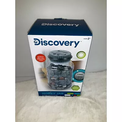 New Discovery Money Jar Coin Counting New • $10