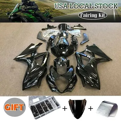 Black Fairing Kit For  GSX-R GSXR 1000 2007-2008 Bodywork Injection +Bolts • $370