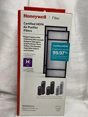 £10.57 • Buy Honeywell 2pk HEPA Air Purifier H Filter 