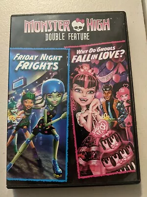 Shelf174a Dvd ~ Monster High Double Feature Friday Night Frights Why Do Gouls Fa • $8.70