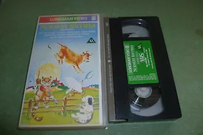 Nursery Rhymes 1982 VHS Longman Video Tape Floella Benjamin - Rare VHS • $24.85