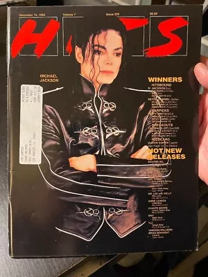 HITS MAGAZINE (1992 MICHAEL JACKSON Cover) Prince/Duran/Journey/Annie Lennox)** • $13.99