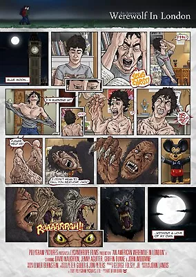 £15 • Buy A2 An American Werewolf In London 'metamorphosis' Poster