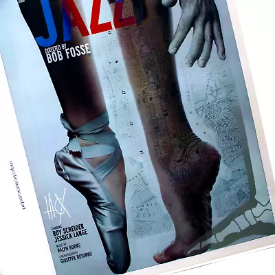 All That Jazz European Fine Art Movie Poster New York Manhattan Map Bob Fosse • $105