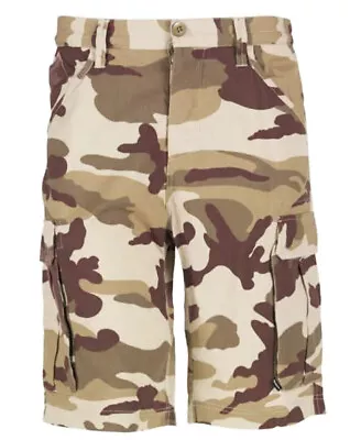 Men's Camouflage Casual Tactical Utility Military Army Camo Cargo Shorts • $31.45