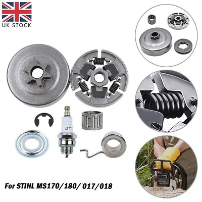 Spur Sprocket Clutch Drum Bearing Kit For STIHL MS170 MS180 MS210 MS230 Chainsaw • £10.30