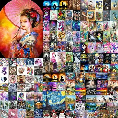 $23.99 • Buy 5D Diamond Painting Embroidery Cross Craft Stitch Arts Kit Mural Home Decor YL