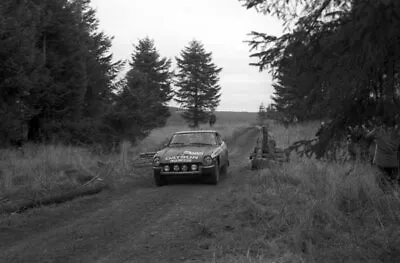 Kevin Videan & Peter Valentine Datsun Violet WRC RAC Rally 1975 Old Photo 5 • $10