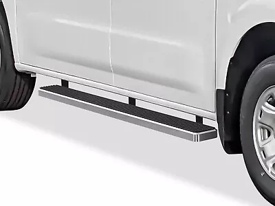 IBoard Running Boards 5in Silver Fit 12-21 Nissan NV 1500 2500 Full Size Van • $179