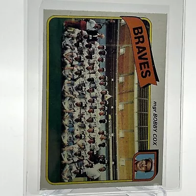 1980 Topps Bobby Cox Checklist Baseball Card #192 NM-Mint FREE SHIPPING • $1.25