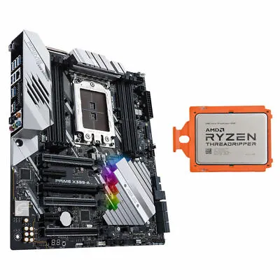 ASUS PRIME X399-A MotherBoard E-ATX + AMD Ryzen Threadripper 1920X 3.50GHz CPU • $389