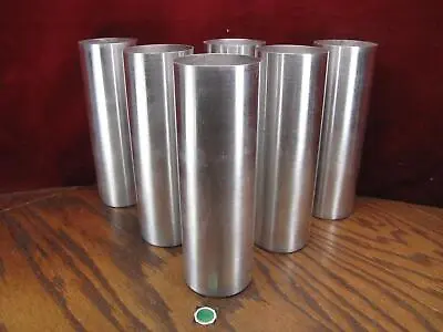 9-1/2  X 3  Aluminum Candle Molds  Contour Base Seamless • $50