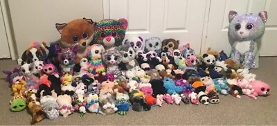 Beanie Boos - Set Of Various TY Beanies Of All Sizes - Like New Condition  • $495