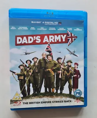 Dad's Army Blu-ray 2016 Bill Nighy Toby Jones Catherine Zeta Jones • £2.49