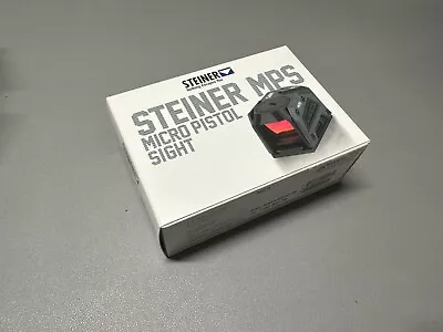 Steiner MPS Red Dot Micro Pistol Sight 1X Magnification 8700-MPS • $360